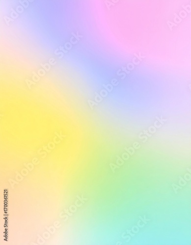 Pastel Rainbow Gradient Background
