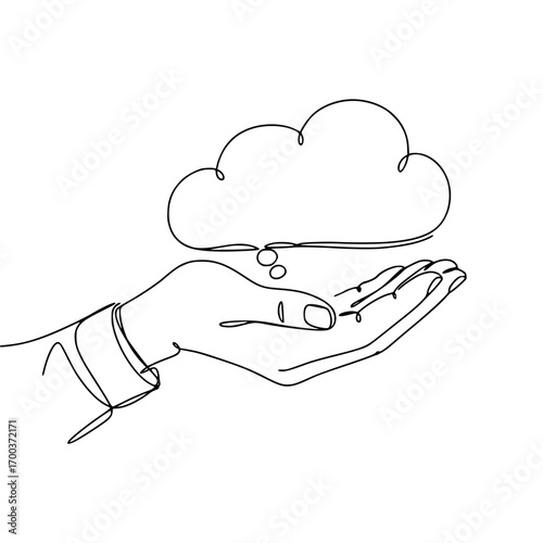 Hand holding speech bubble symbol in line art style on transparent background, mental health, psychologist services, help, analysis, consultation, isolated vector image on transparent background

  