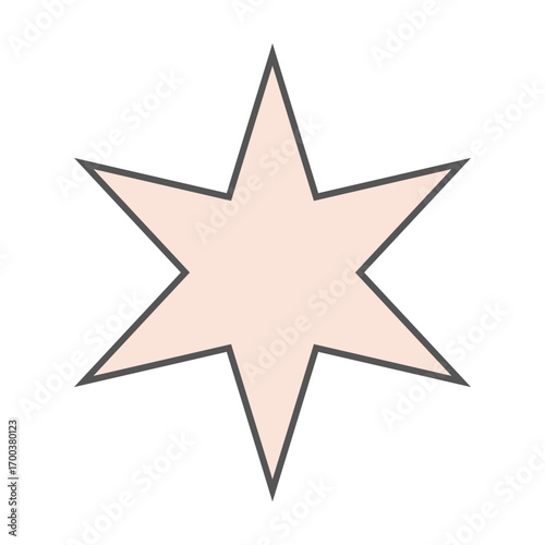 Pastel Gradient Star 22