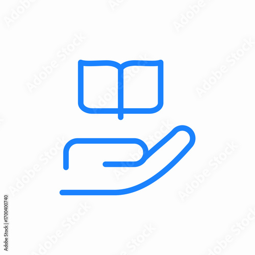safe books icon sign vector