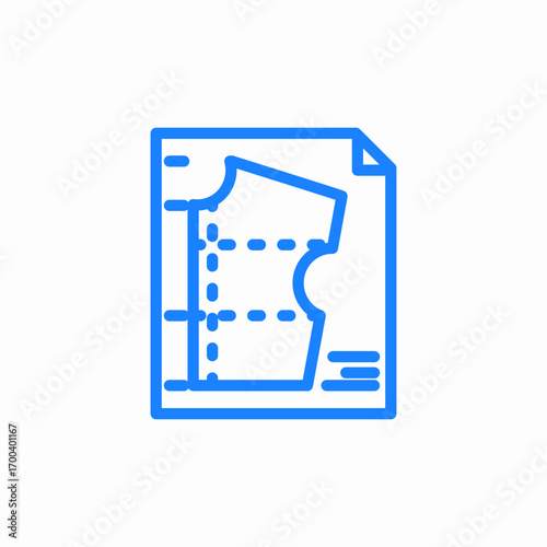 tailor made schema icon sign vector