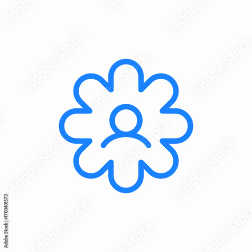 user settings icon sign vector