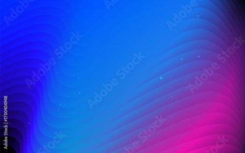 Abstract vibrant gradient wave modern digital flow background design