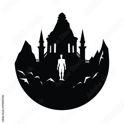 Ancient Spark Silhouette