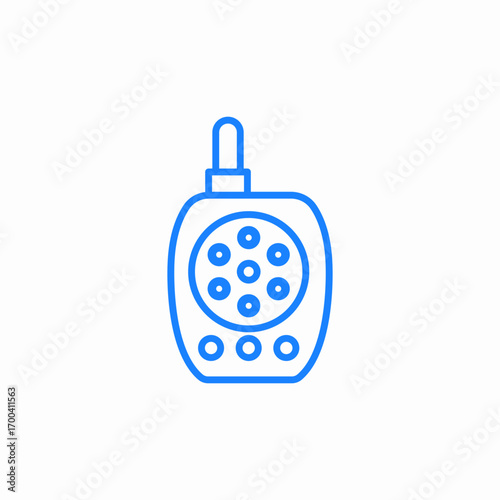 baby monitor or nanny camera icon sign vector