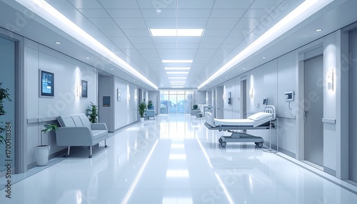 , stock photo style, professional medical photography professional hospital environment