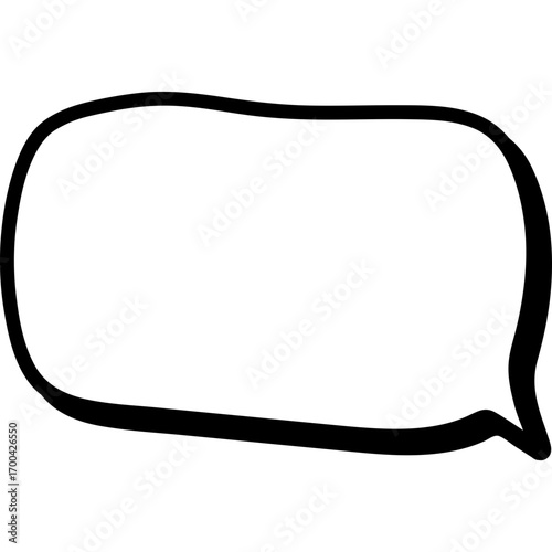 Speech Bubble or Talk bubble Icon