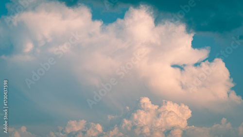 Fototapeta Naklejka Na Ścianę i Meble -  blue sky with clouds