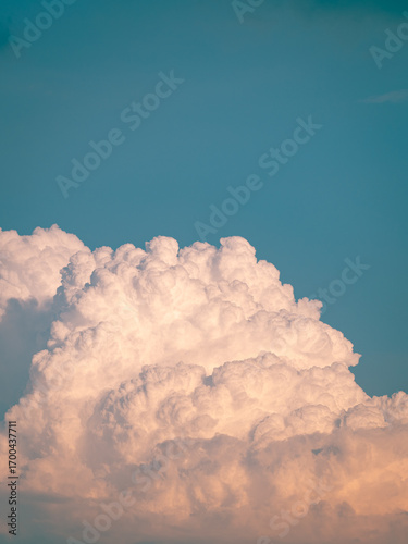 blue sky with clouds