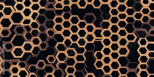 A brown wild leopard print pattern with a seamless animal fur texture background