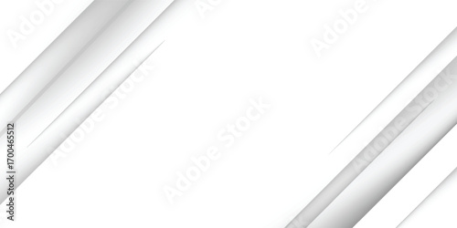 Amazing premium background. Elegant gray white diagonal lines with smooth soft shadow. Light silver grey gradient. Geometric modern stripe design  modern