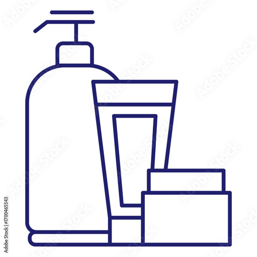 Vector graphic. Editable stroke size. Icons in flat, contour, outline, thin and linear design. Spa treatments. Simple isolated icon. Concept illustration. Sign, symbol, element. Eps 10. 