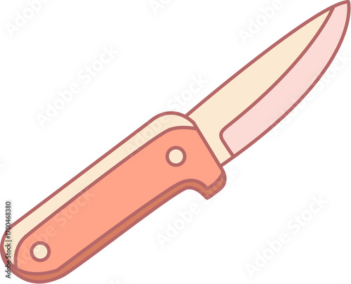 knife isolated on white