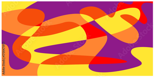 Abstract colorful liquid psychedelic background. Vector illustration. Wavy pattern. Liquid texture for cover design