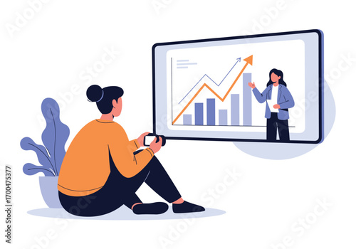 Online business growth strategy presentation and analysis session