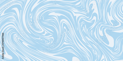 Abstract background seamless pattern with colorful waves. Trendy vector illustration in retro psychedelic style