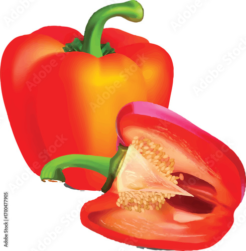 red bell pepper