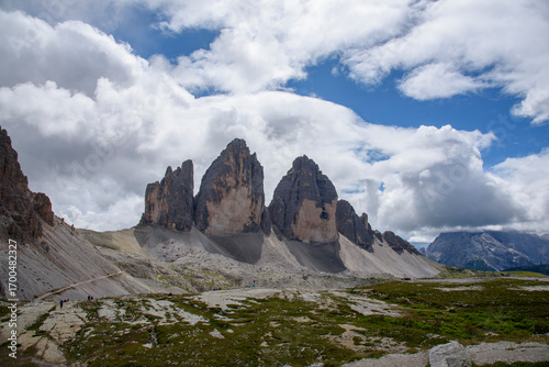 high mountain landscape