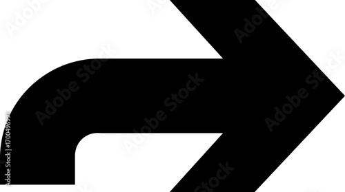 Ablack arrow icon displayed on a white background, designed in a flat style for website design, logos, and app UI  backarrow arrow undo back fill small vector icon 
