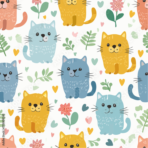 Hintergrund Katzen