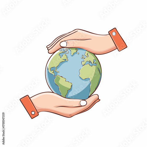 Hands Holding Earth