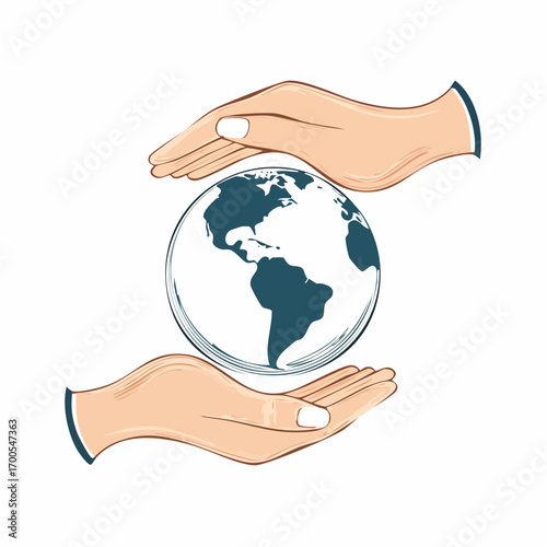 Hands Holding Earth