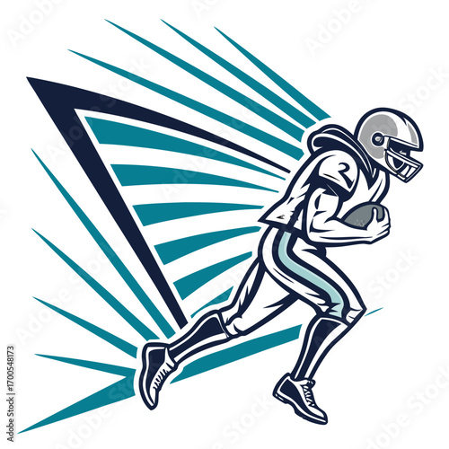 Futuristic silver and cyan speed lines logo design with dynamic motion and modern appeal