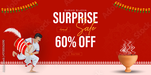 Durga Puja Sale: Traditional Indian Festival. Durga Puja.