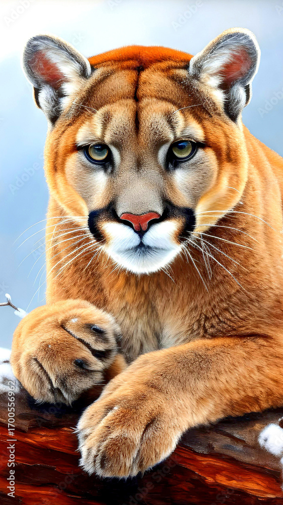 Obraz premium siberian tiger cub