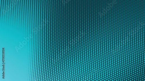 Teal Blue Halftone Abstract Background for Modern Digital Design Poster Wallpaper and Creative Artwork