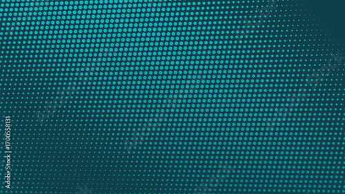 Teal Blue Halftone Abstract Background for Modern Digital Design Poster Wallpaper and Creative Artwork