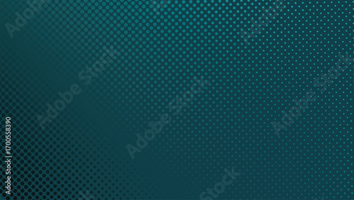 Teal Blue Halftone Abstract Background for Modern Digital Design Poster Wallpaper and Creative Artwork