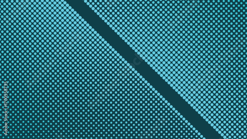 Teal Blue Halftone Abstract Background for Modern Digital Design Poster Wallpaper and Creative Artwork
