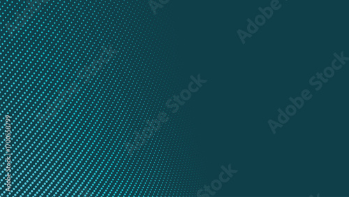 Teal Blue Halftone Abstract Background for Modern Digital Design Poster Wallpaper and Creative Artwork