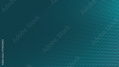Teal Blue Halftone Abstract Background for Modern Digital Design Poster Wallpaper and Creative Artwork