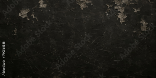 Dirty dark grunge texture with rough vintage paper patterns on an old wall background