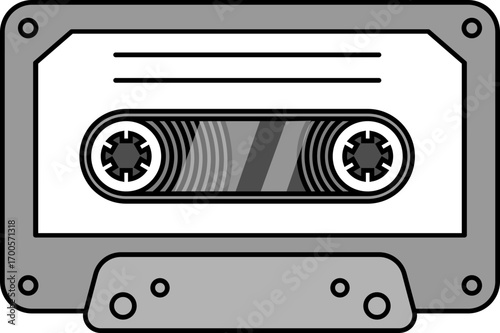 cassette vhs vector 
