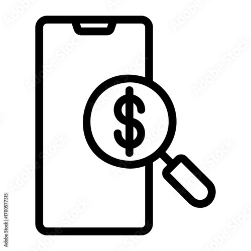search line icon