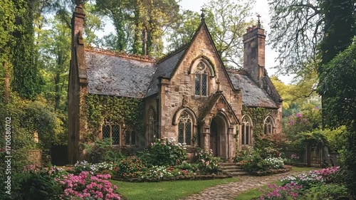 ivy covered rectory exterior in gloucestershire architecture video