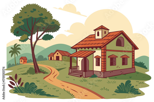 house in the forest