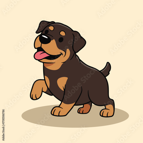 happy dog
