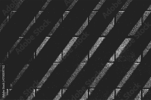 Dark grunge texture background, Abstract distress black wall, Retro grainy pattern overlay, Urban weathered concrete surface