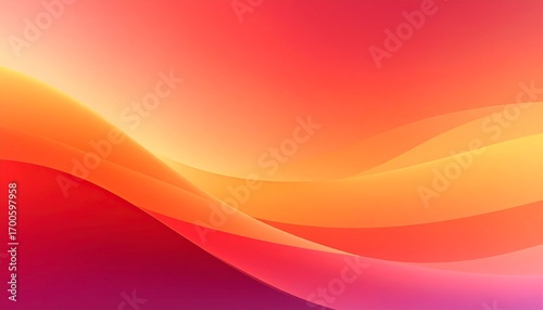 Abstract waves flowing smoothly with vibrant colors creating a dynamic and energetic feel, perfect for modern and creative projects.