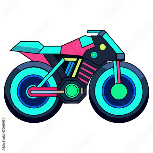 bicycle icon on square internet button