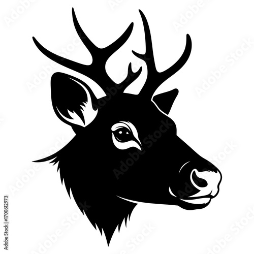 deer head silhouette