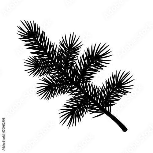 abstract black and white vector illustration