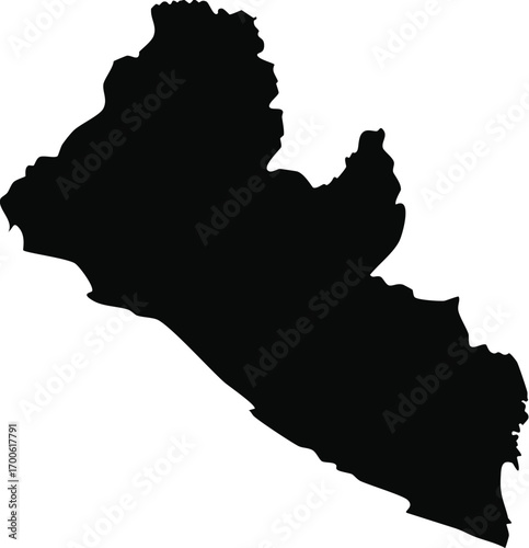 Iraq country silhouette black map outline isolated on white background