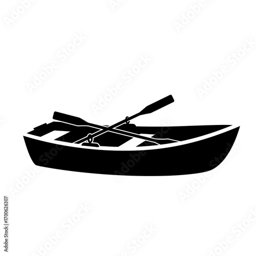 small wooden boat