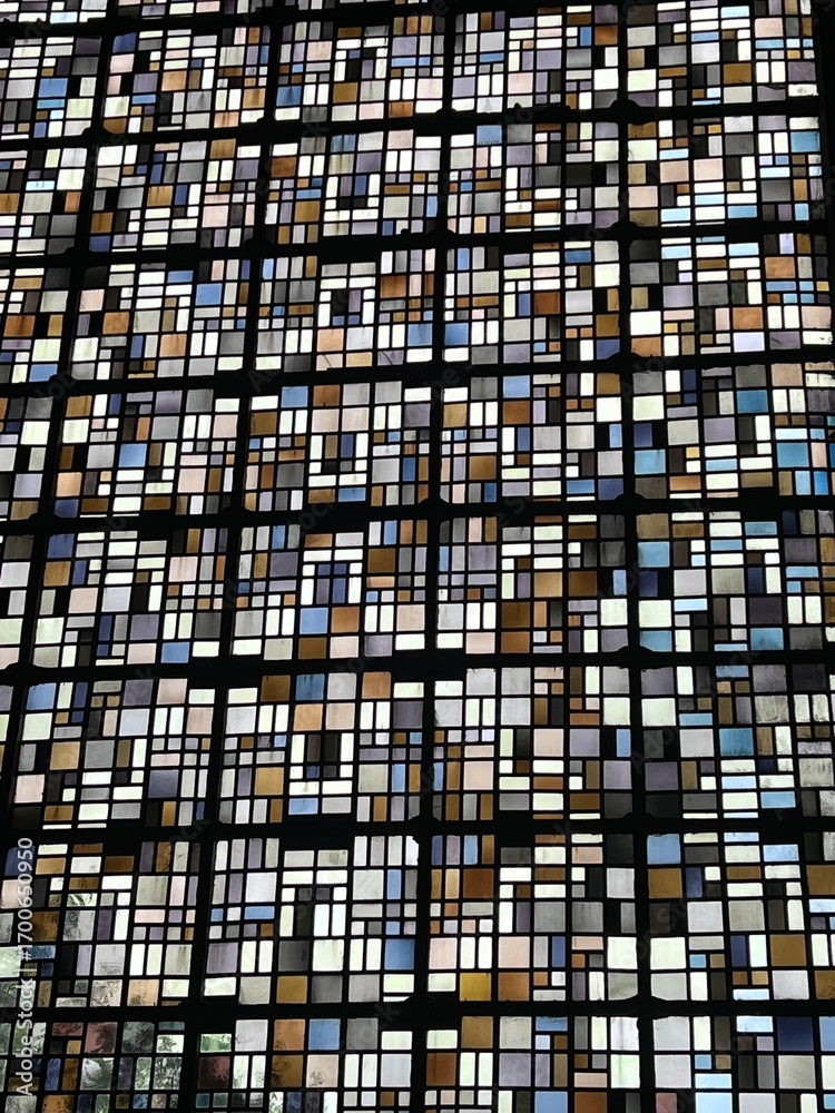 Fototapeta premium Intricate stained glass window