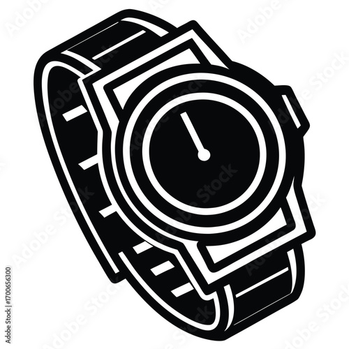 wristwatch vector icon